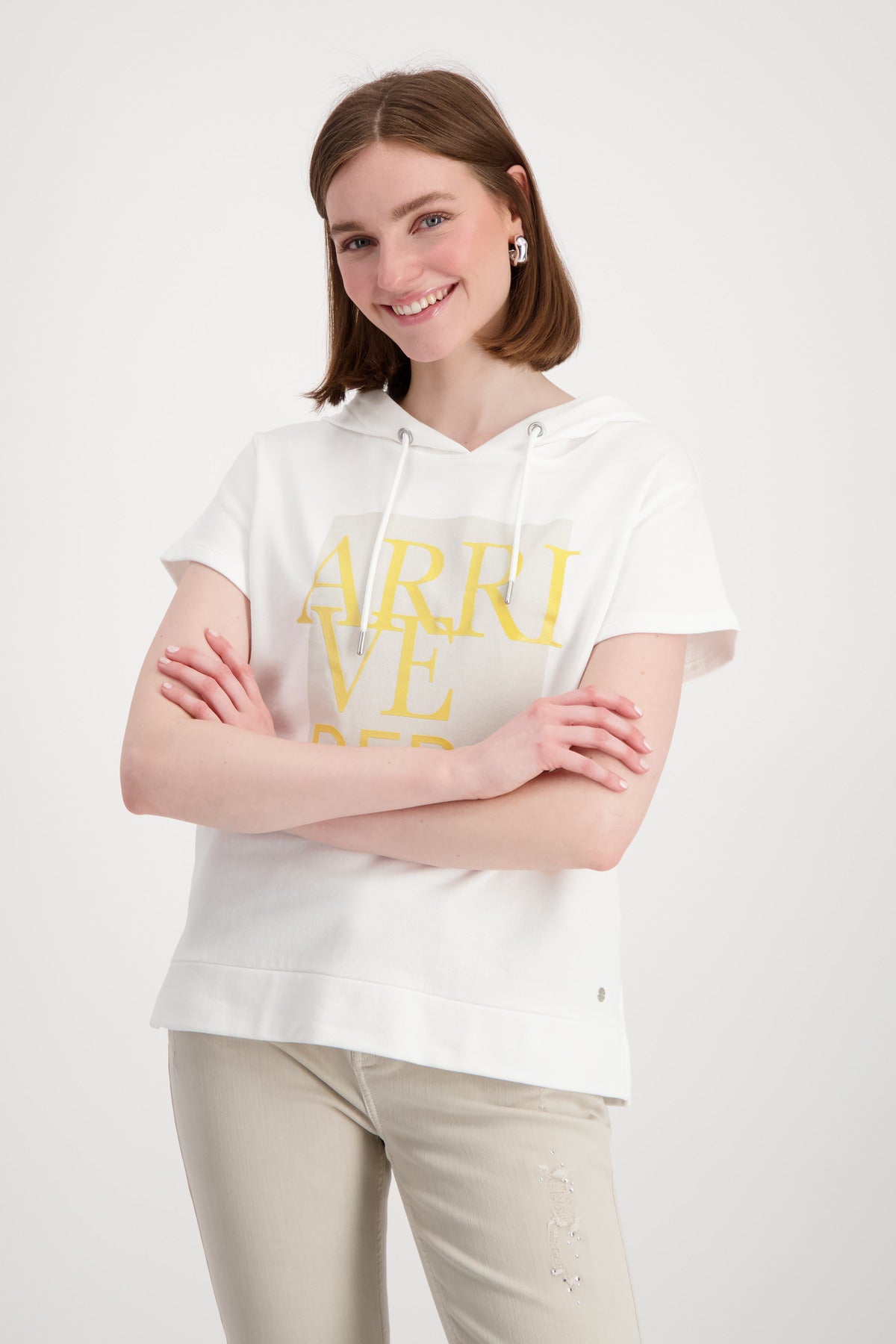 Monari Sweatshirts  weiß