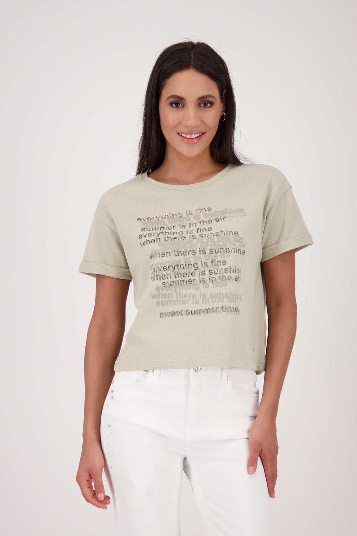 Monari T-Shirts  creme