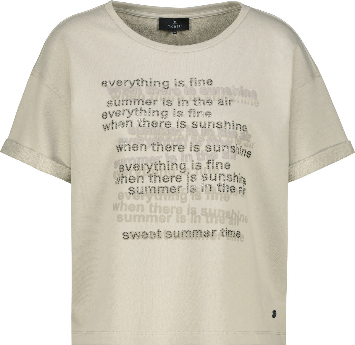 Monari T-Shirts  creme