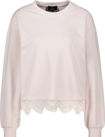 Sweatshirt mit Spitze