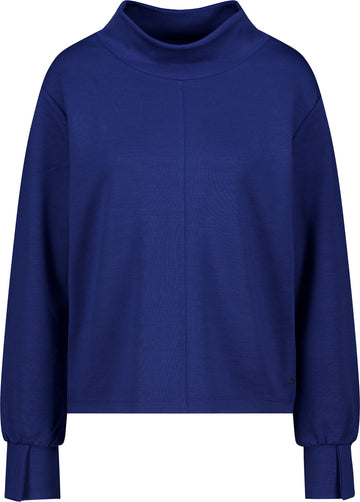 Sweatshirt mit Stehkragen