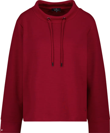Sweatshirt mit Stehkragen