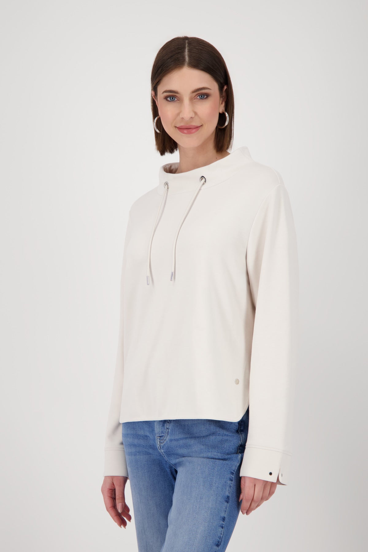 Monari Sweatshirts  weiß