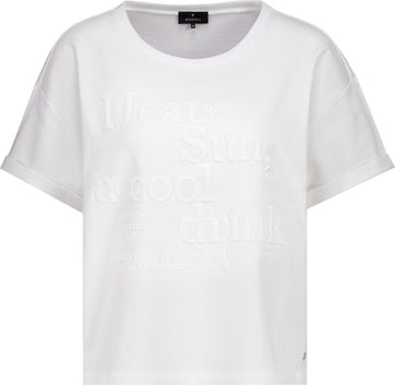 Sweatshirt mit toniger Schrift