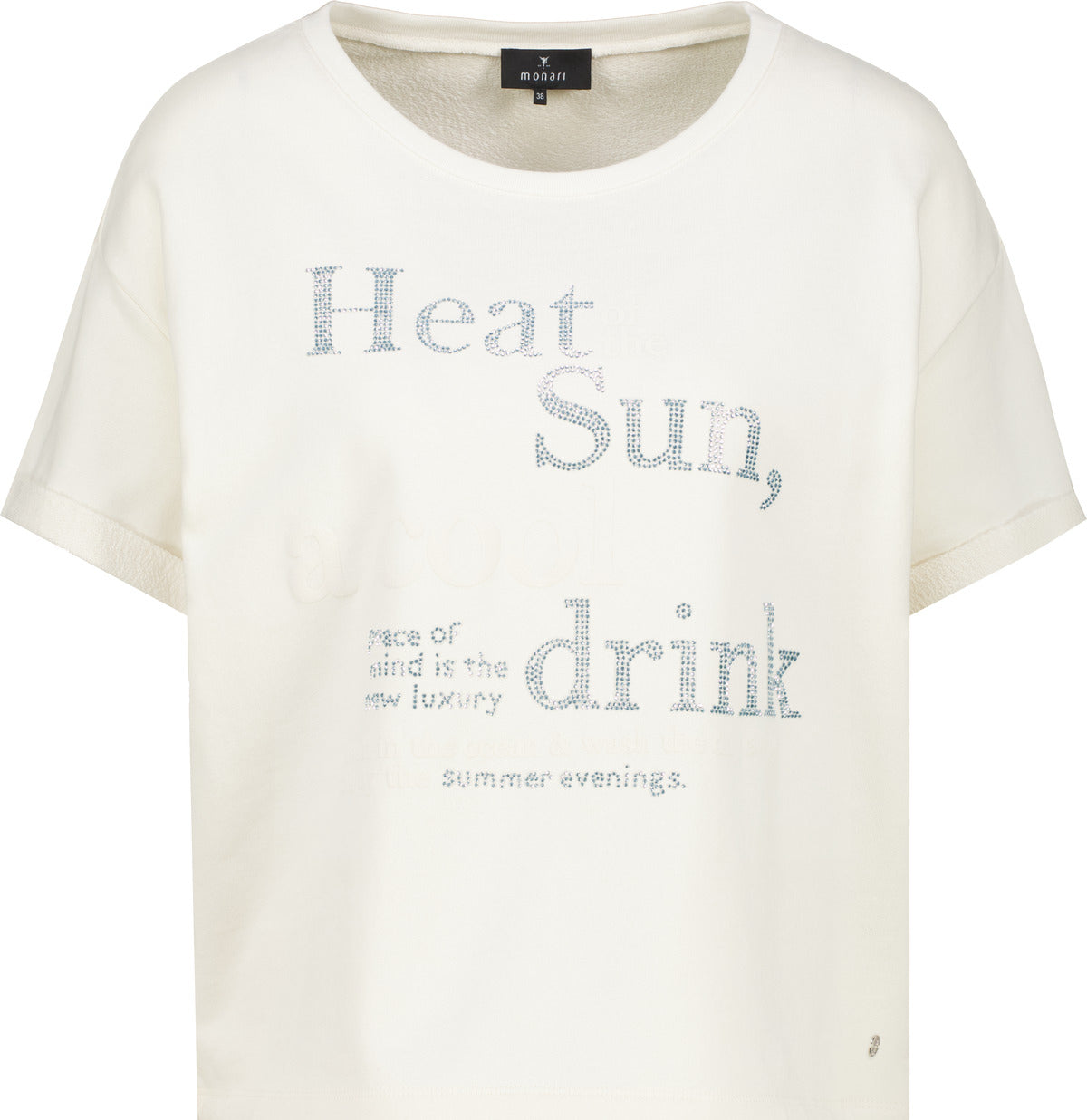 Monari T-Shirts  weiß