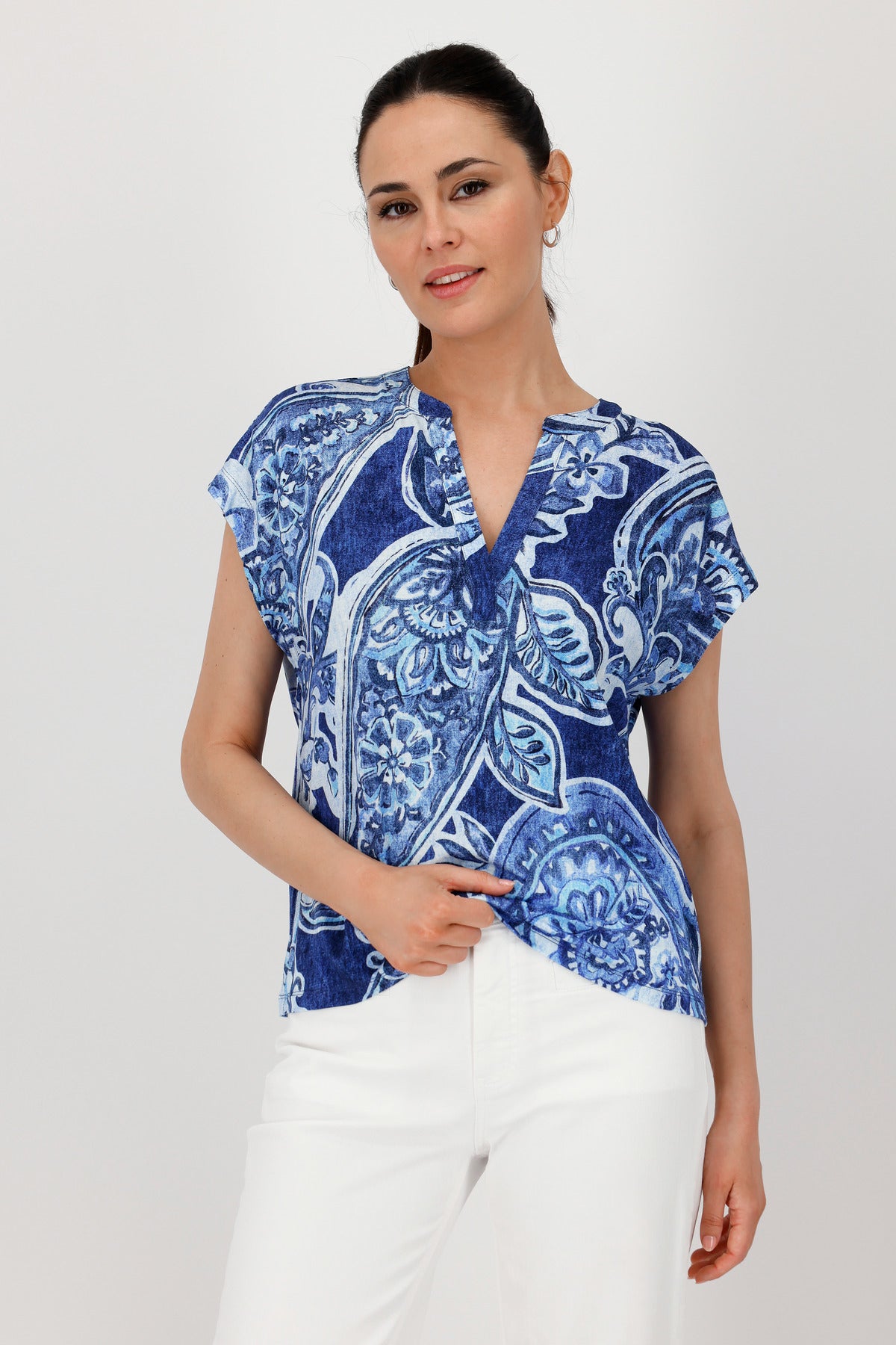 Monari T-Shirts  blau