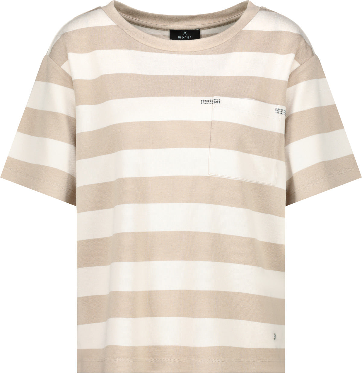 Monari T-Shirts  hellbraun