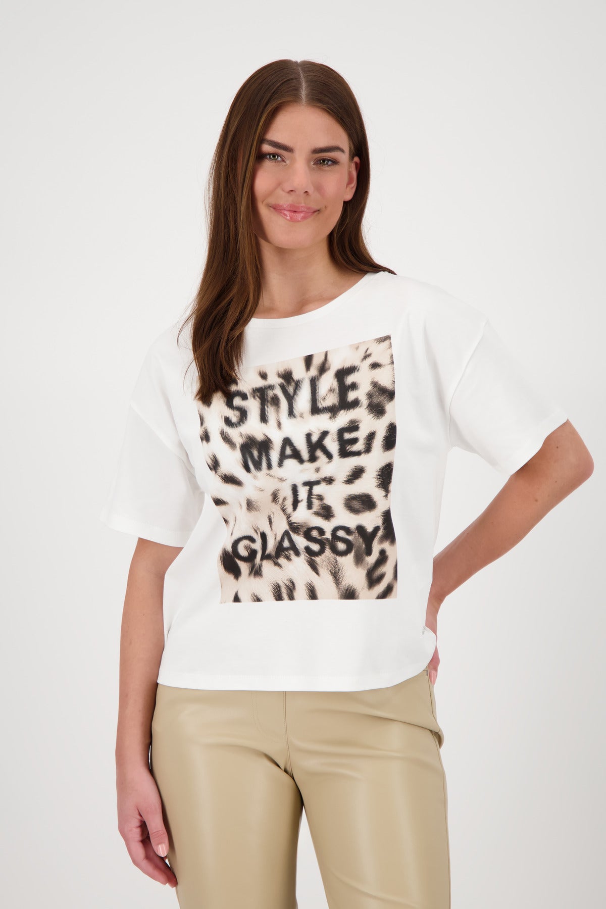 Monari T-Shirts  weiß