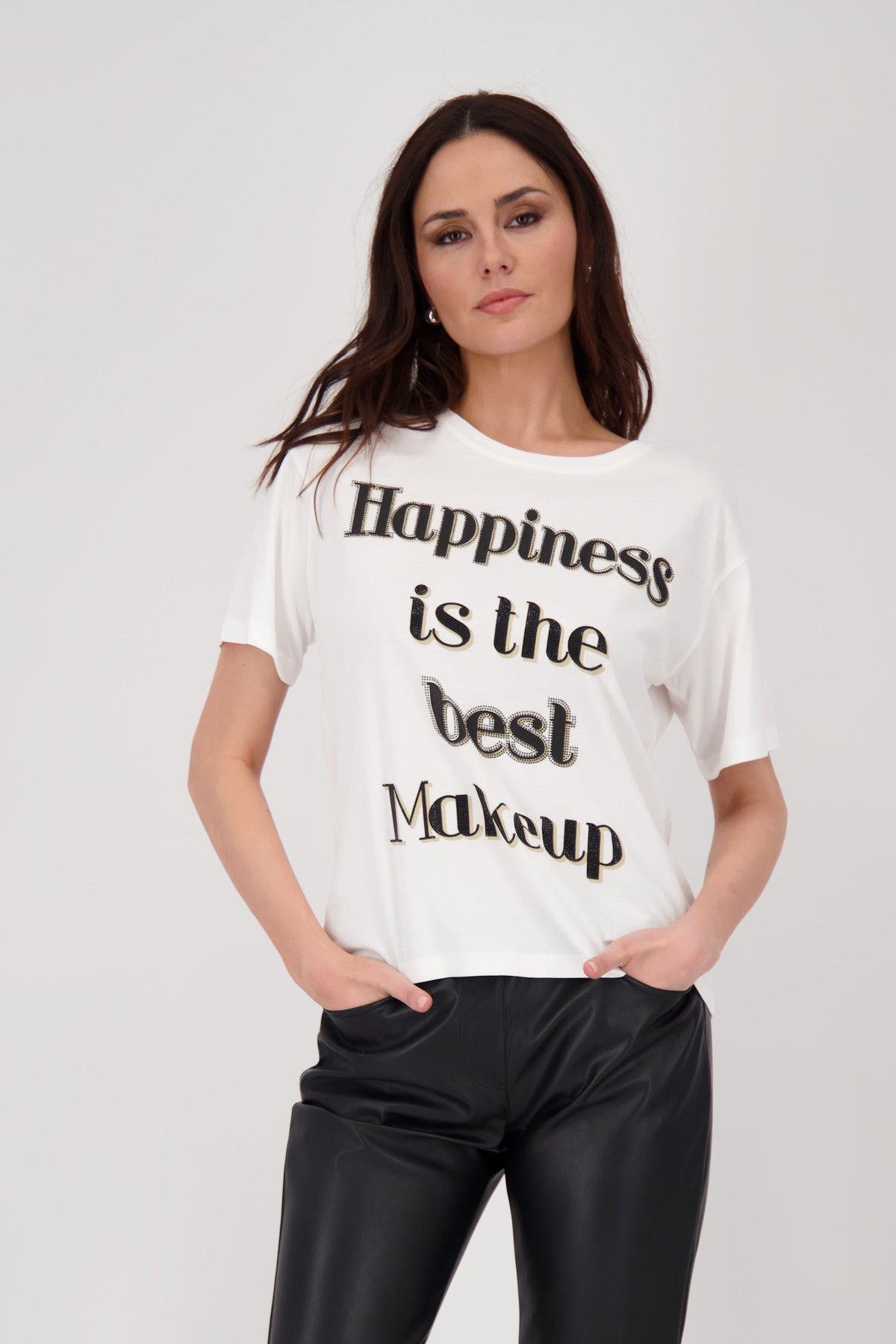 Monari T-Shirts  weiß