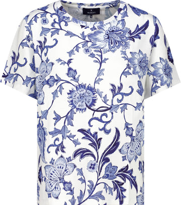 T-Shirt mit Blumenmuster