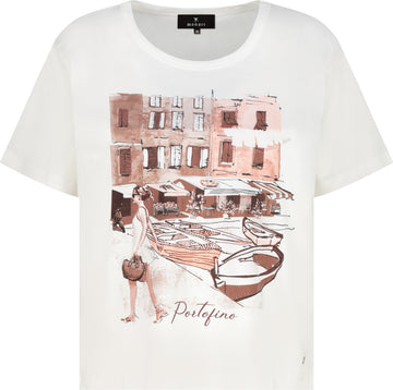 T-Shirt mit City-Print