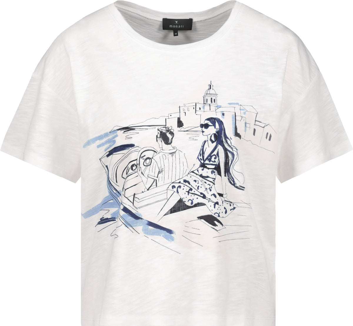 Monari T-Shirts  weiß