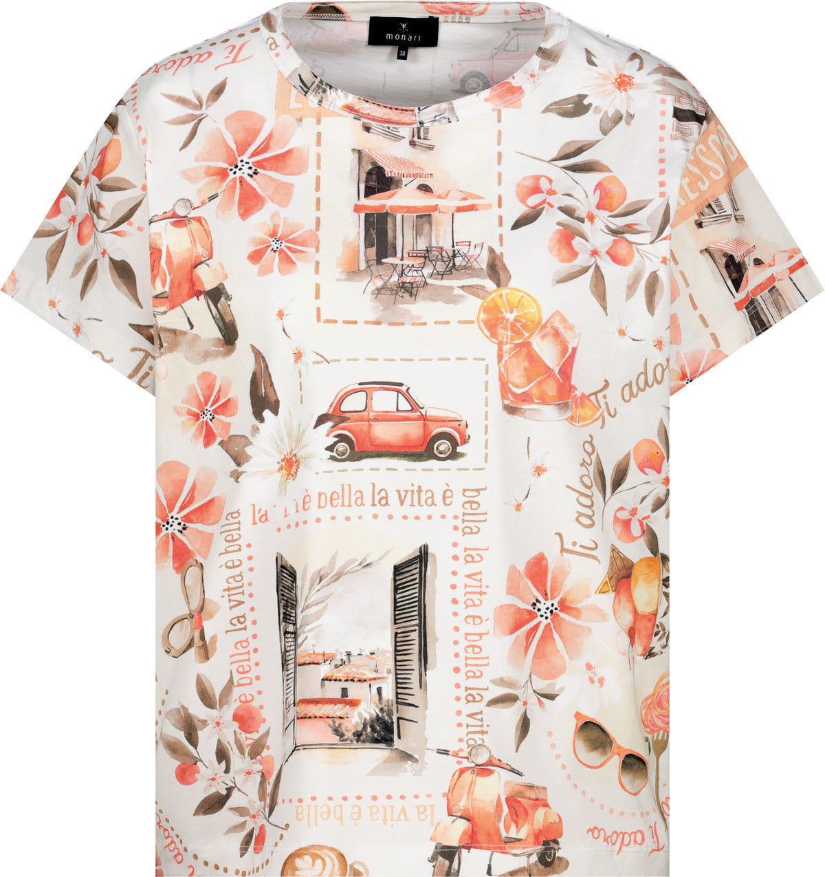 Monari T-Shirts  orange