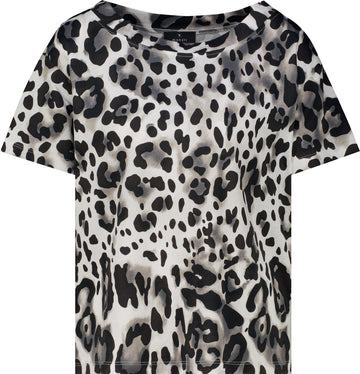 T-Shirt mit Leomuster