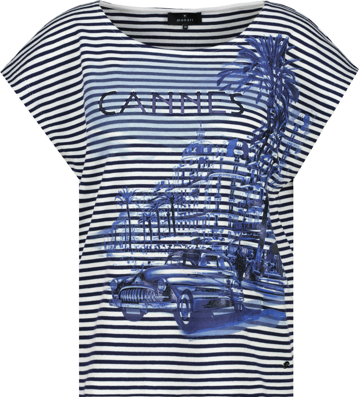 Monari T-Shirts  blau