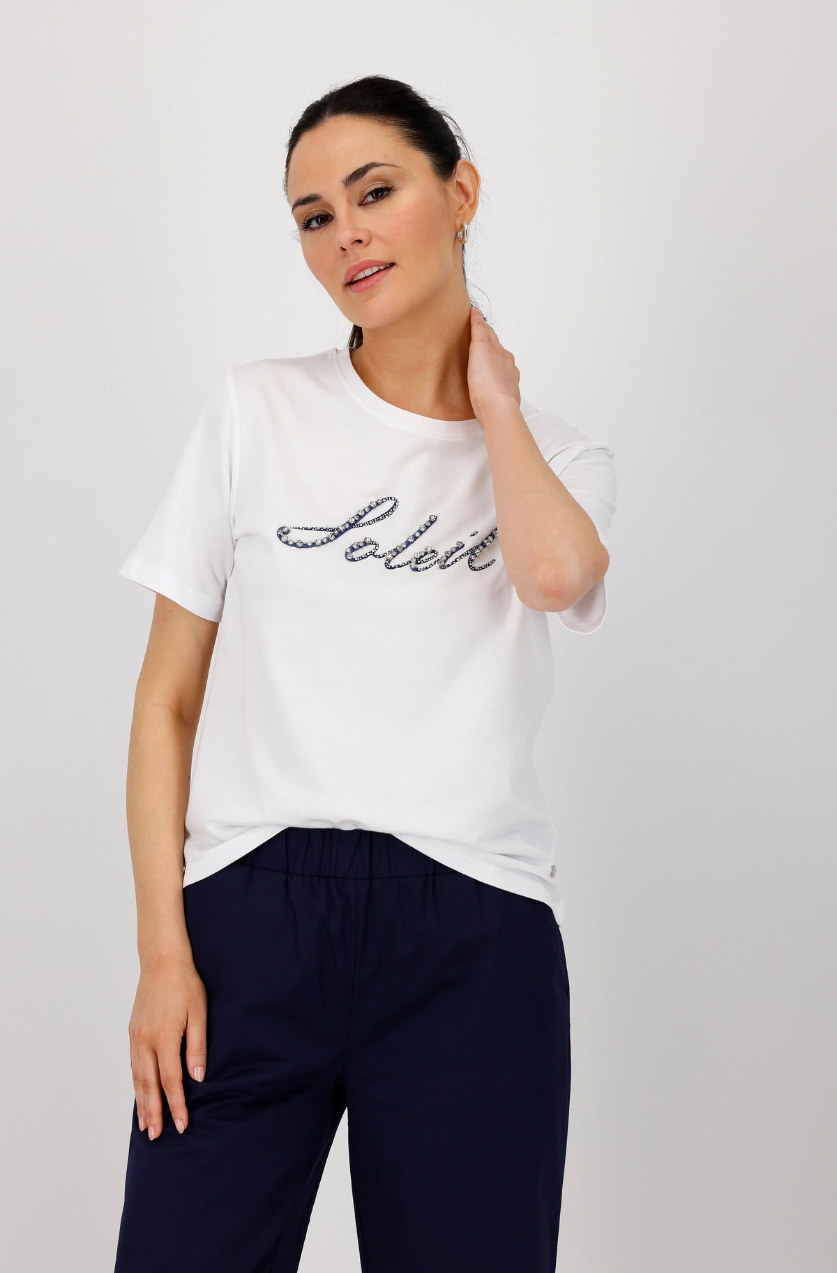 Monari T-Shirts  weiß