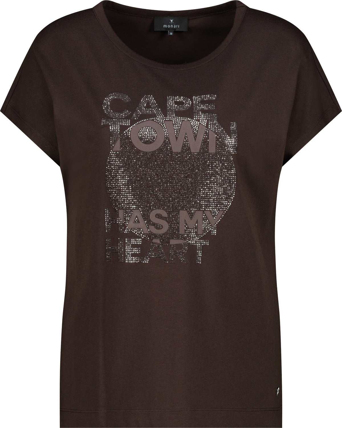 Monari T-Shirts  braun