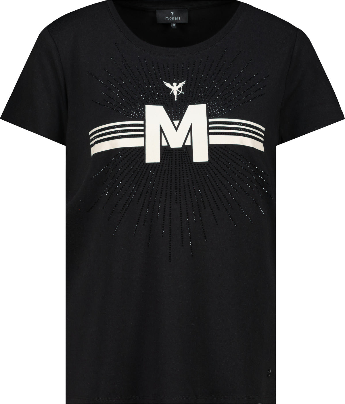 Monari T-Shirts  schwarz