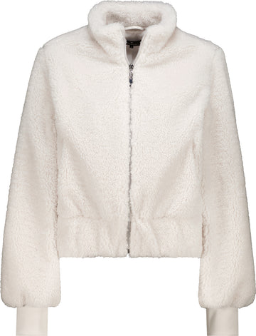 Teddy Jacke mit Stehkragen