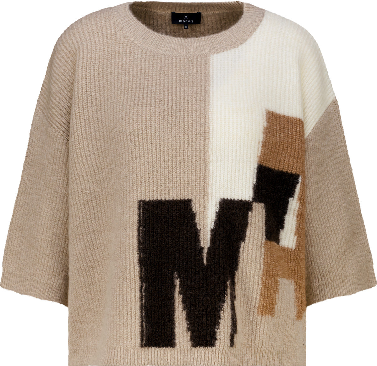 Monari Pullover  dunkelbraun