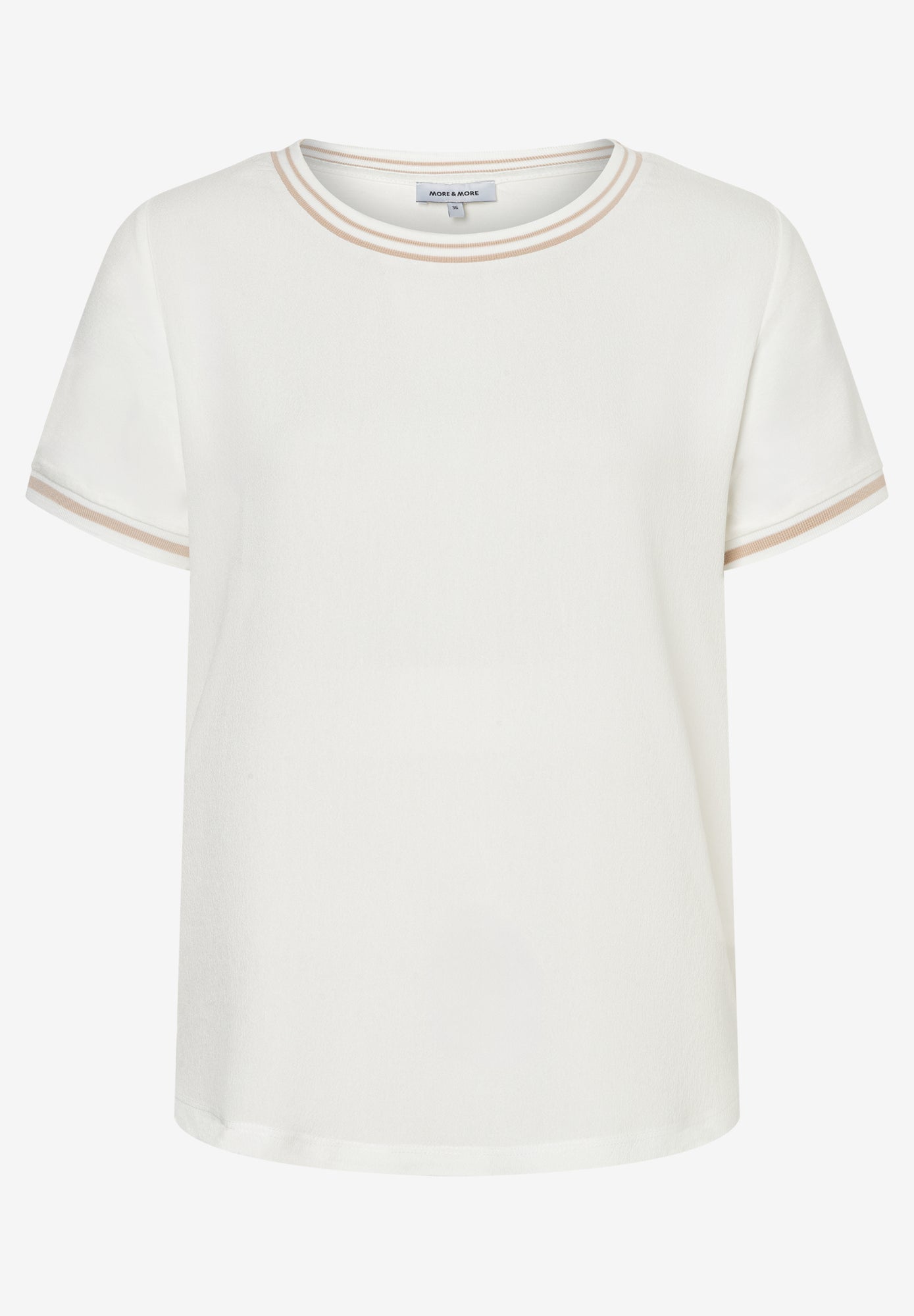 More&More T-Shirts  weiß