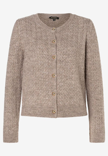 Cardigan mit Struktur