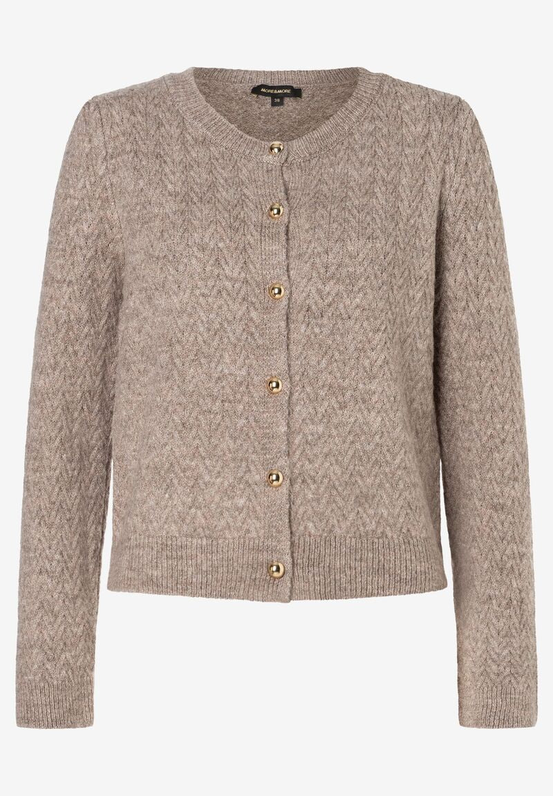 More&More Strickjacken  beige