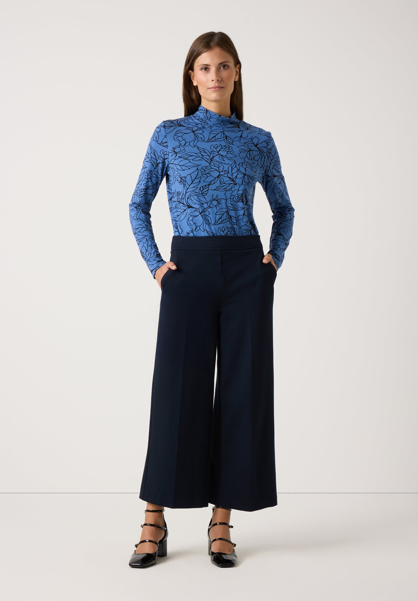 More&More Businesshosen  blau