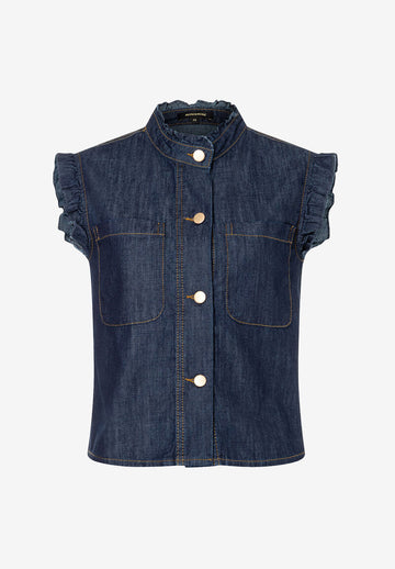 Jeansbluse