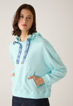 More&More Hoodies  blau
