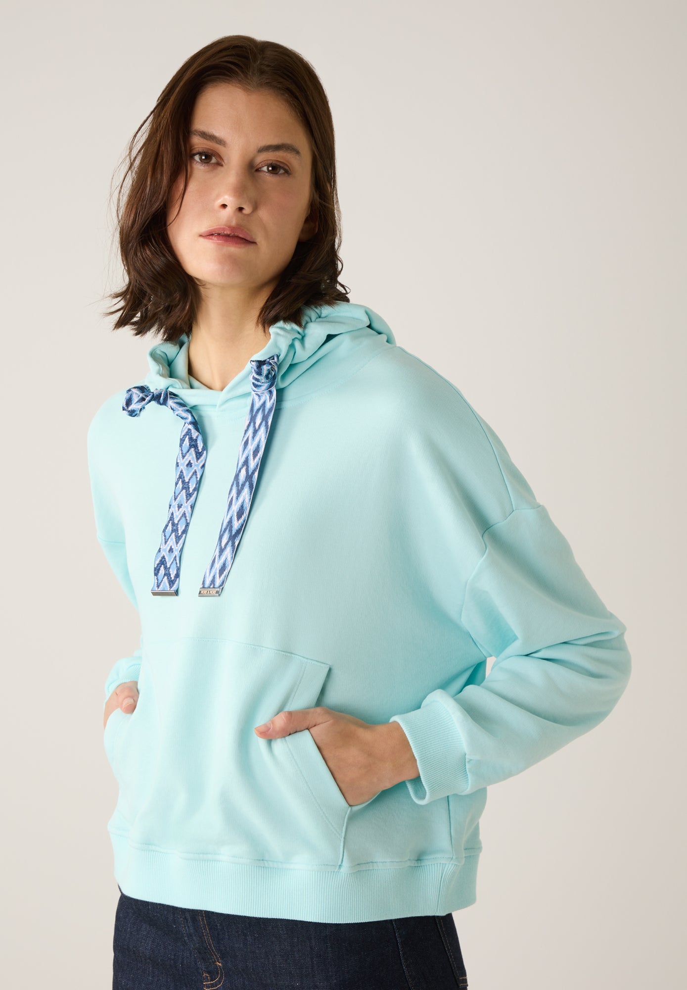 More&More Hoodies  blau