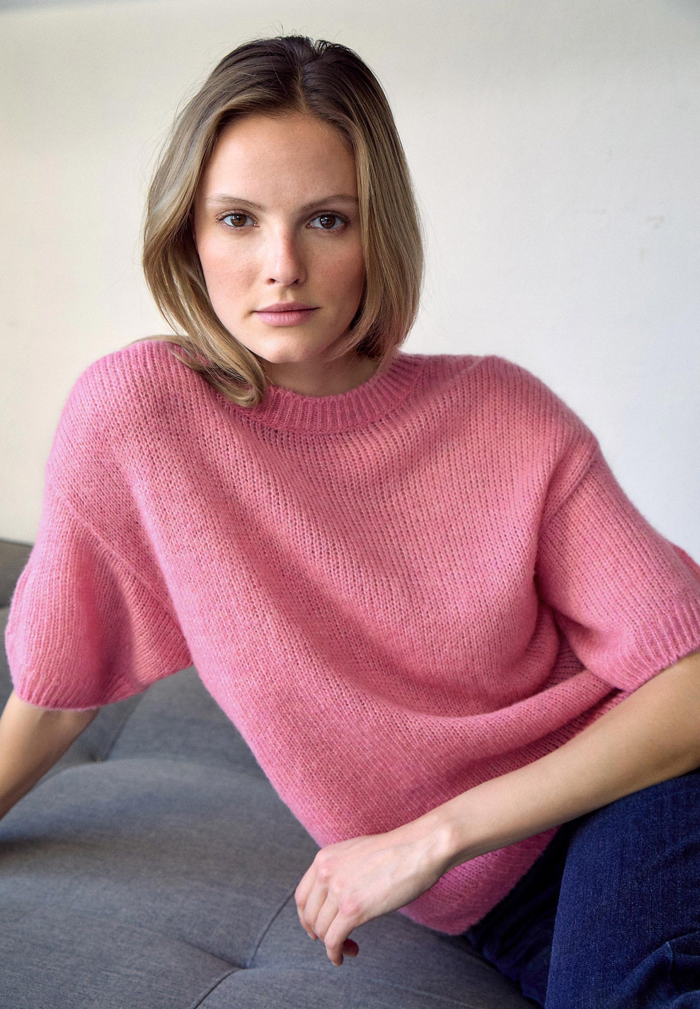 More&More Pullover  rosa