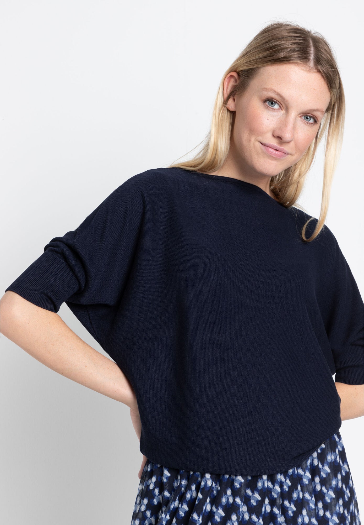 More&More Pullover  dunkelblau