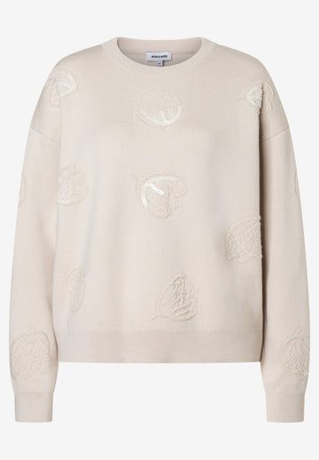 Pullover mit Pailletten