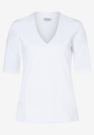 Shirt mit V-Ausschnitt