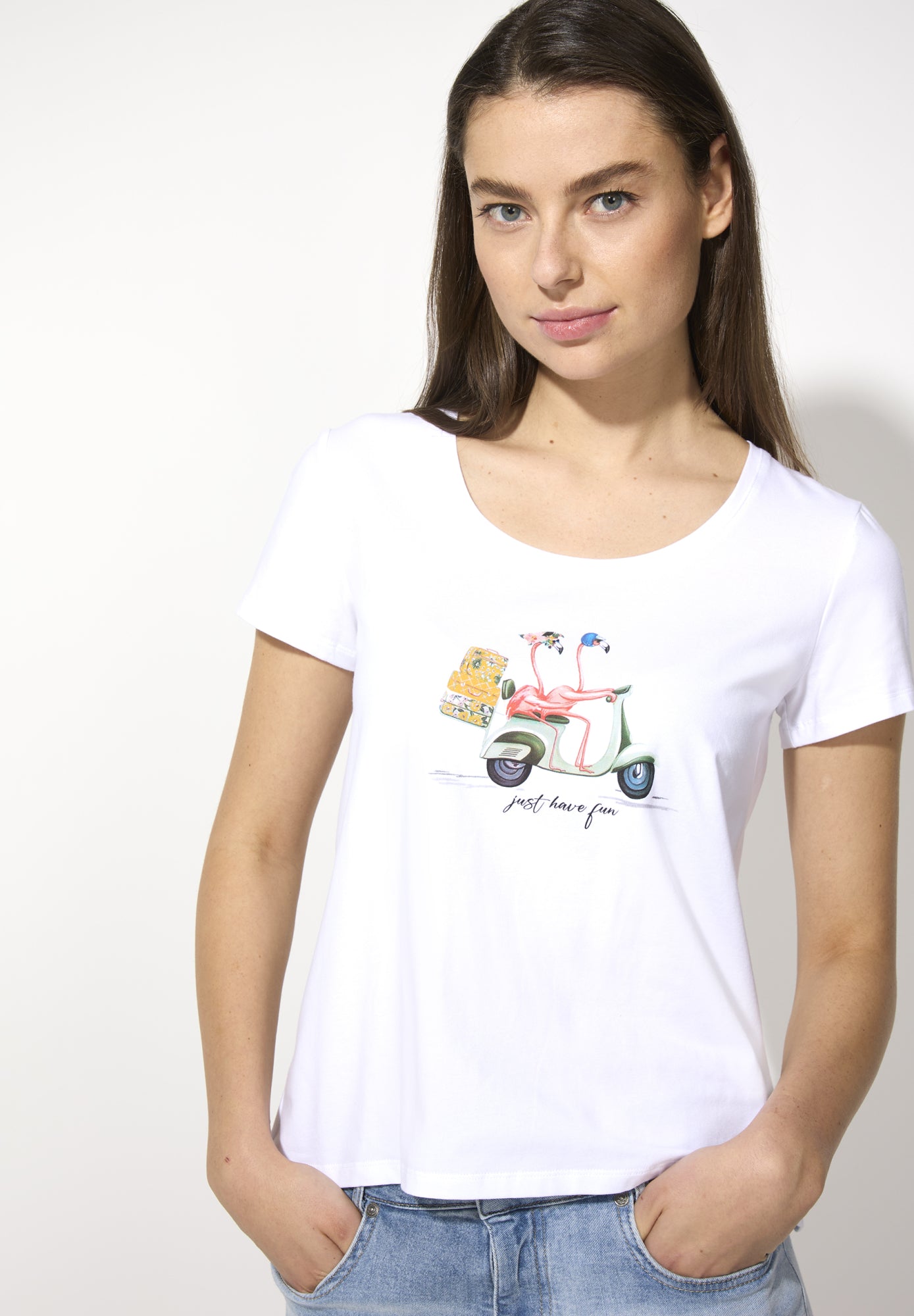 More&More T-Shirts  weiß