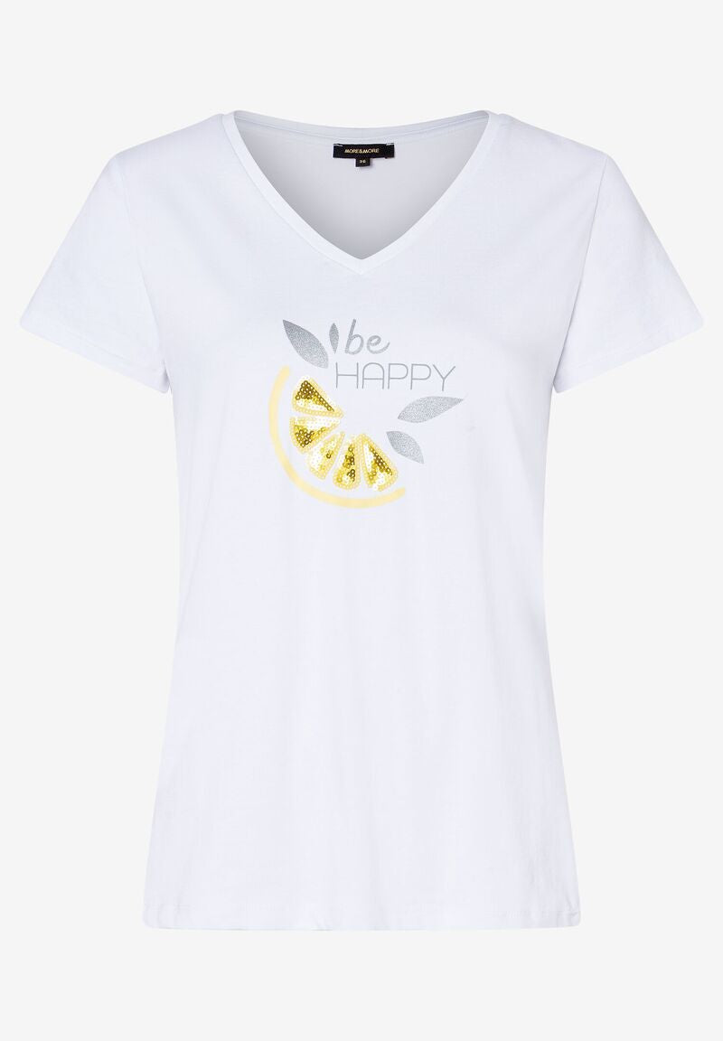 More&More T-Shirts  weiß