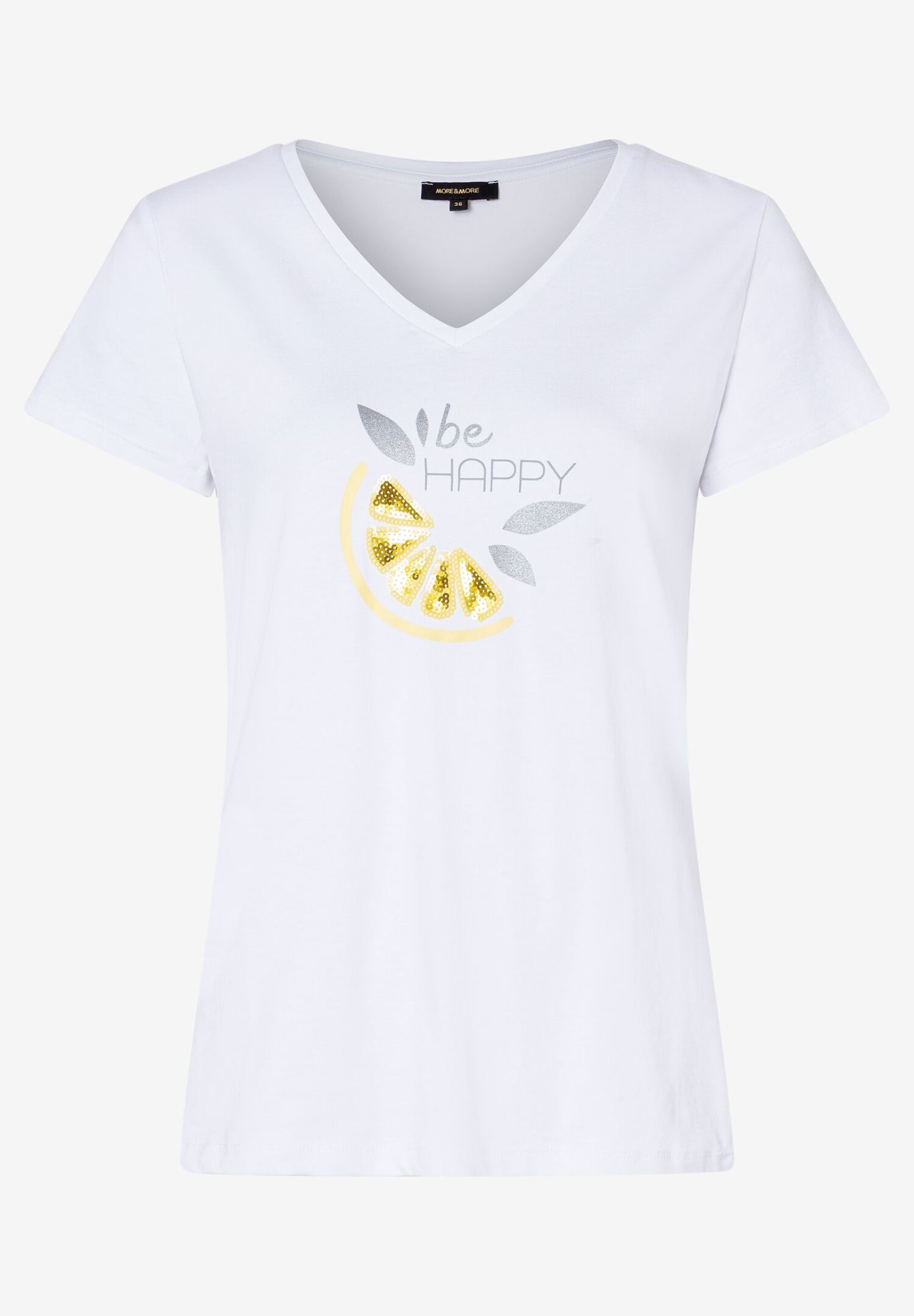 More&More T-Shirts  weiß