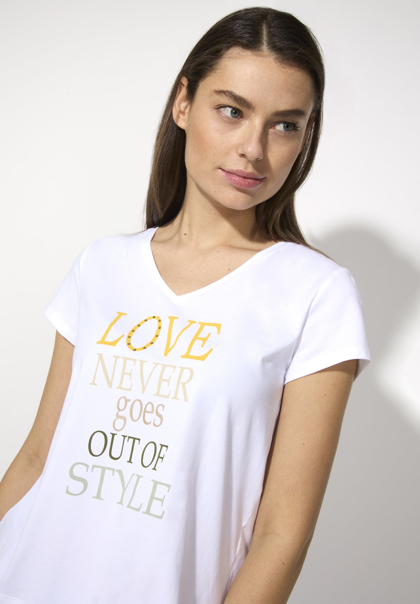 More&More T-Shirts  weiß