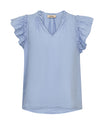 Mos Mosh Blusen  blau