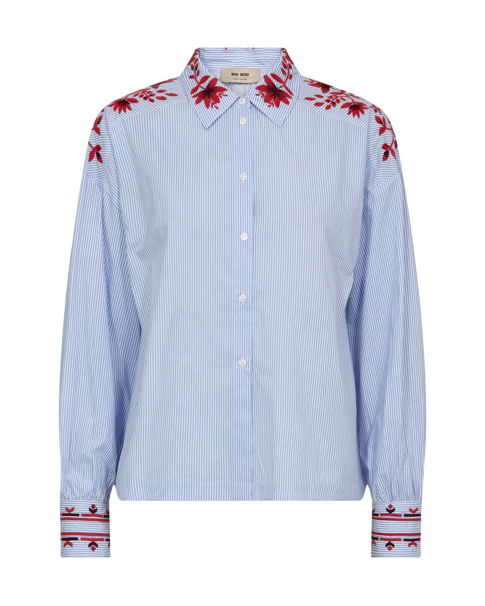 Mos Mosh Hemdblusen  blau