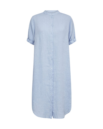MMArleth SS – Leinenkleid mit Knopfleiste