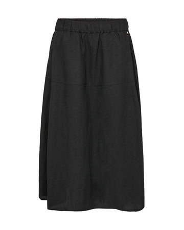 MMEllaja Alexis Skirt – Midi-Rock mit elastischem Bund