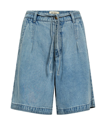 MMLeli – Weite High-Waist Jeansshorts