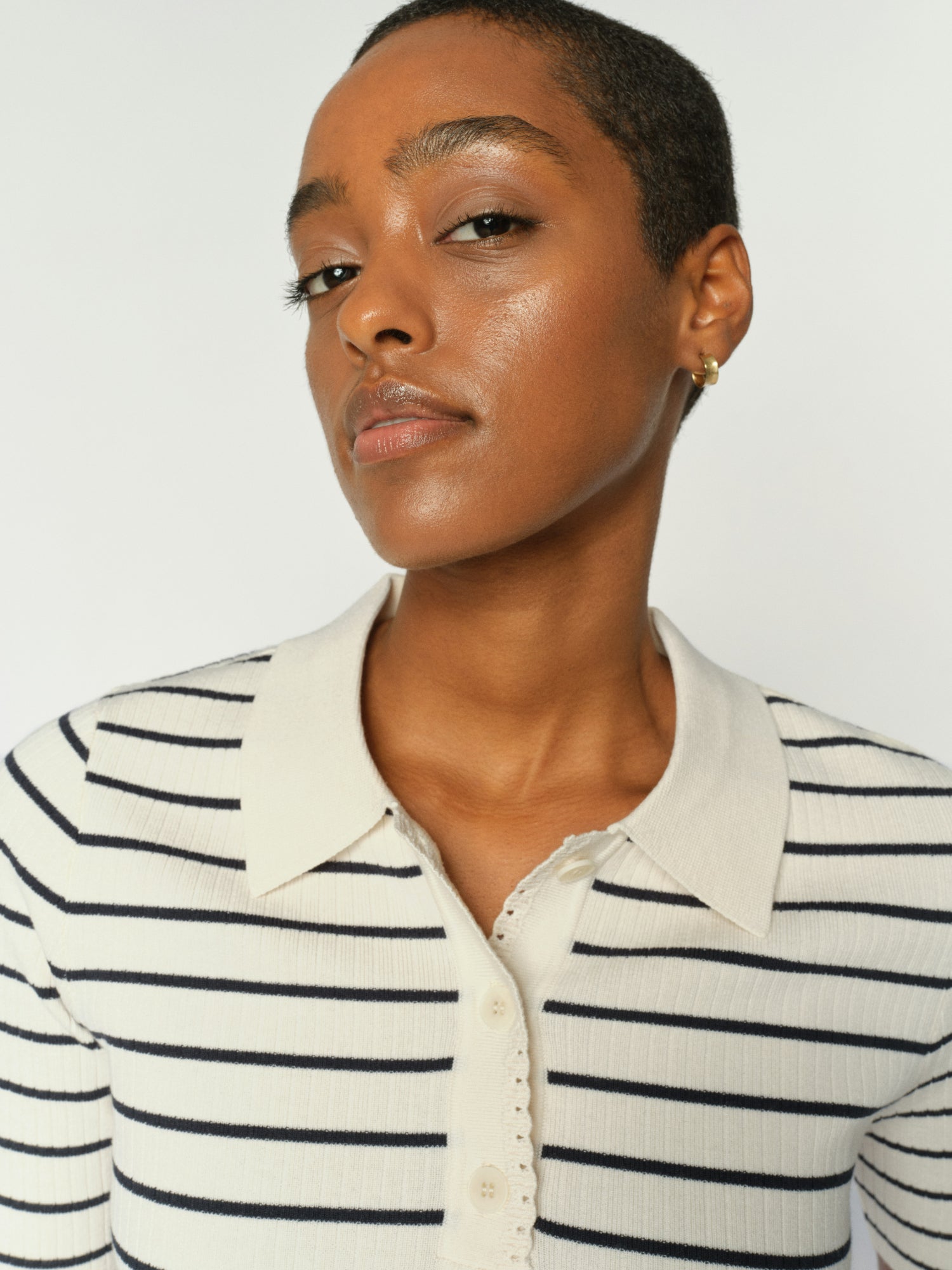 Mos Mosh Poloshirts  creme