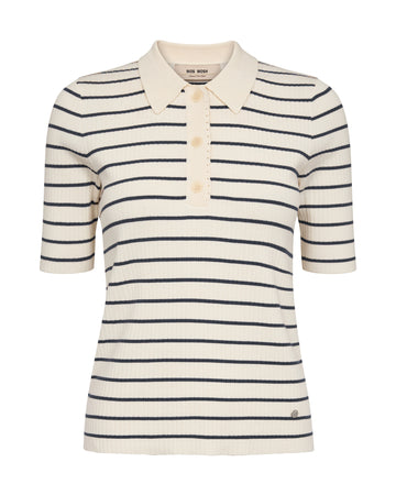 Poloshirt mit Streifen