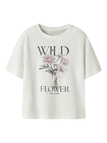 Kurzarm T-Shirt mit Frontprint