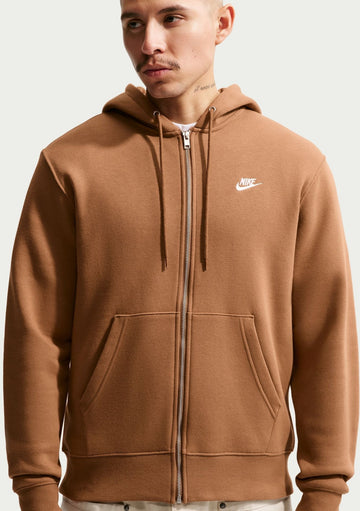 CLUB BB FZ Hoodie aus angerautem Fleece