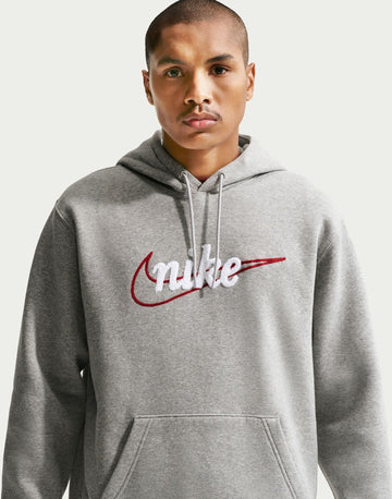 CLUB BB Hoodie aus angerautem Fleece Grau