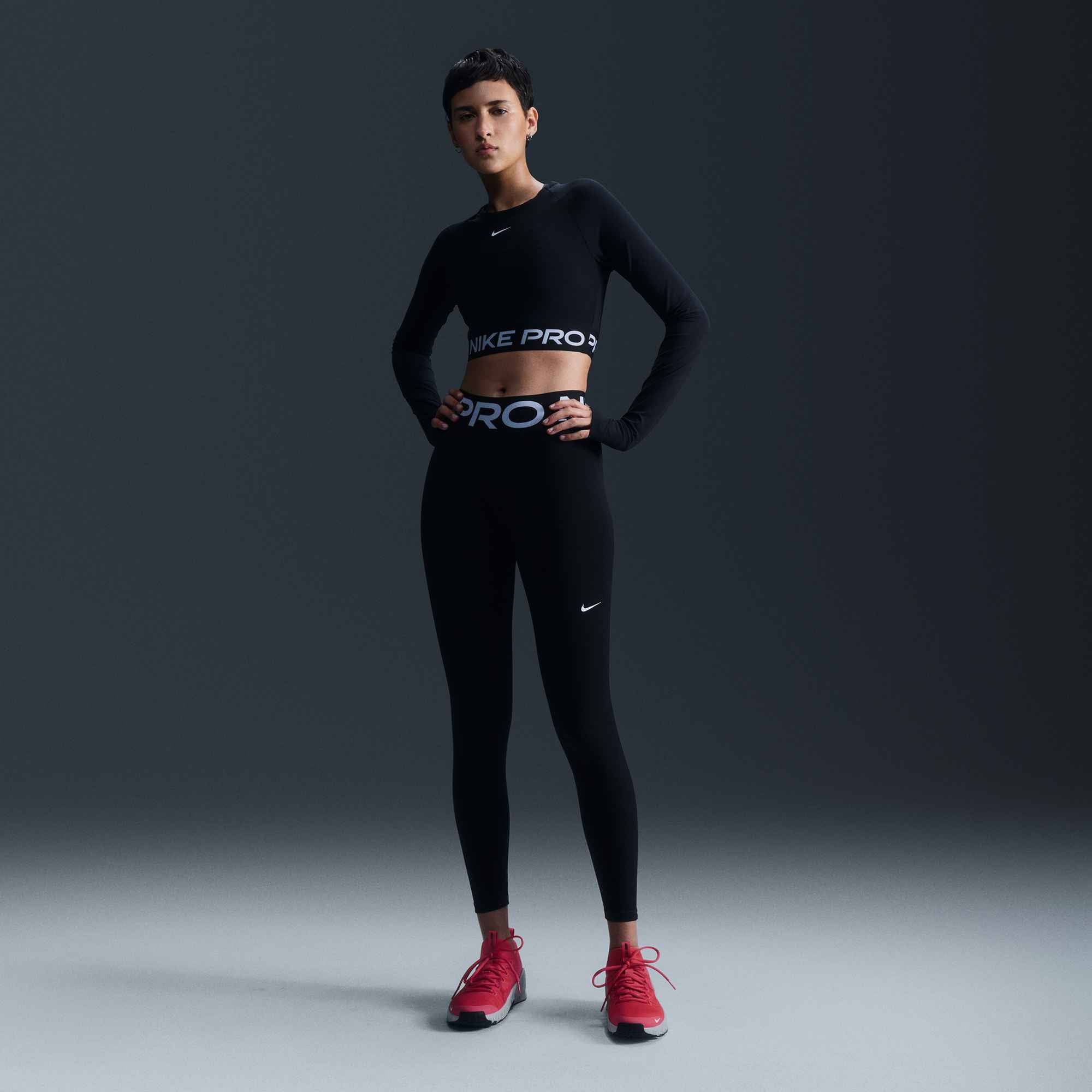 Nike Tights  schwarz